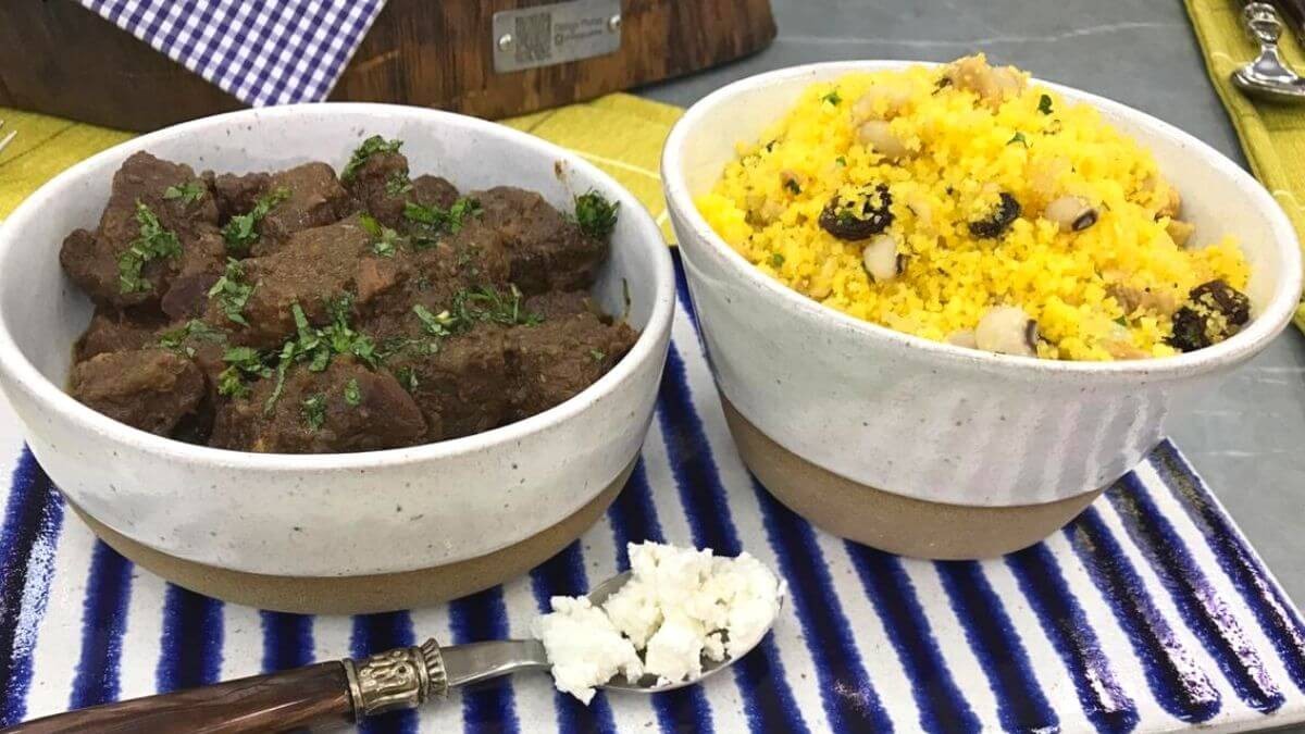 Músculo com cuscuz | Receitas