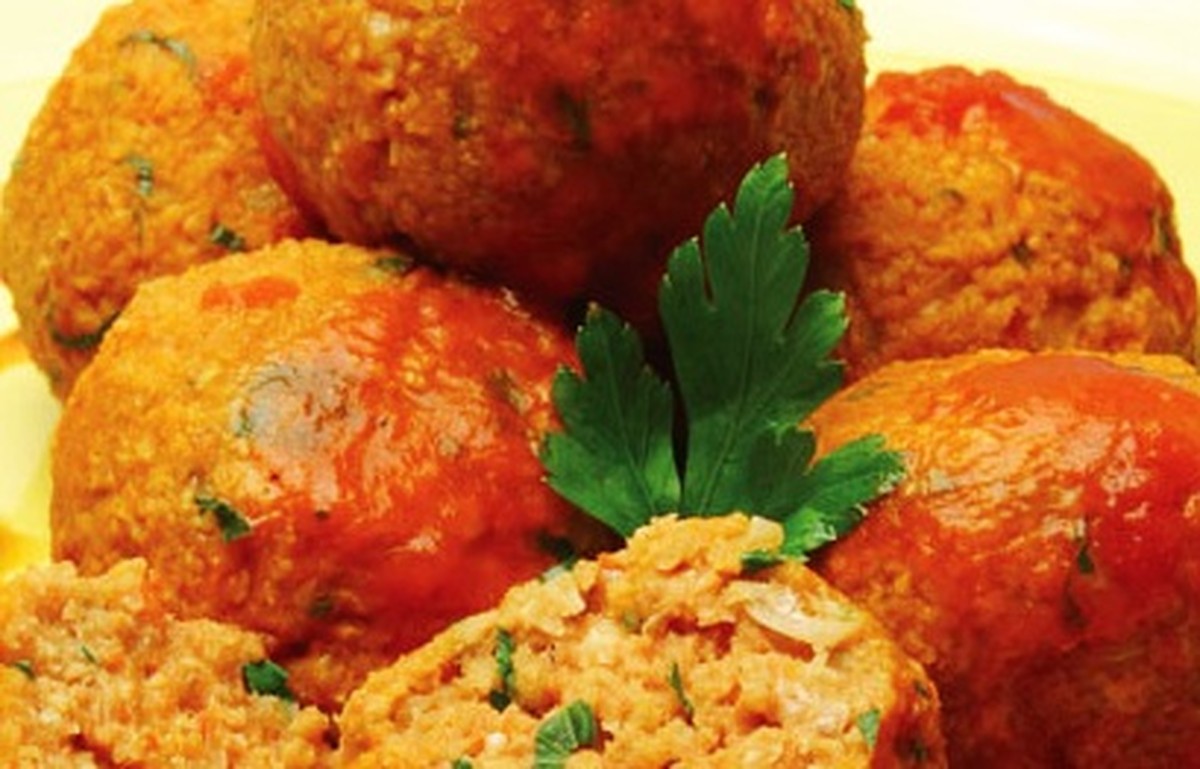 Almôndega de soja e carne Vegana Receitas