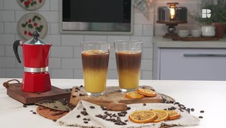 Orange coffee