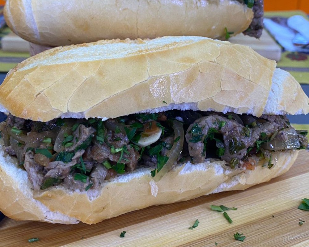 Coxão mole à vinagrete