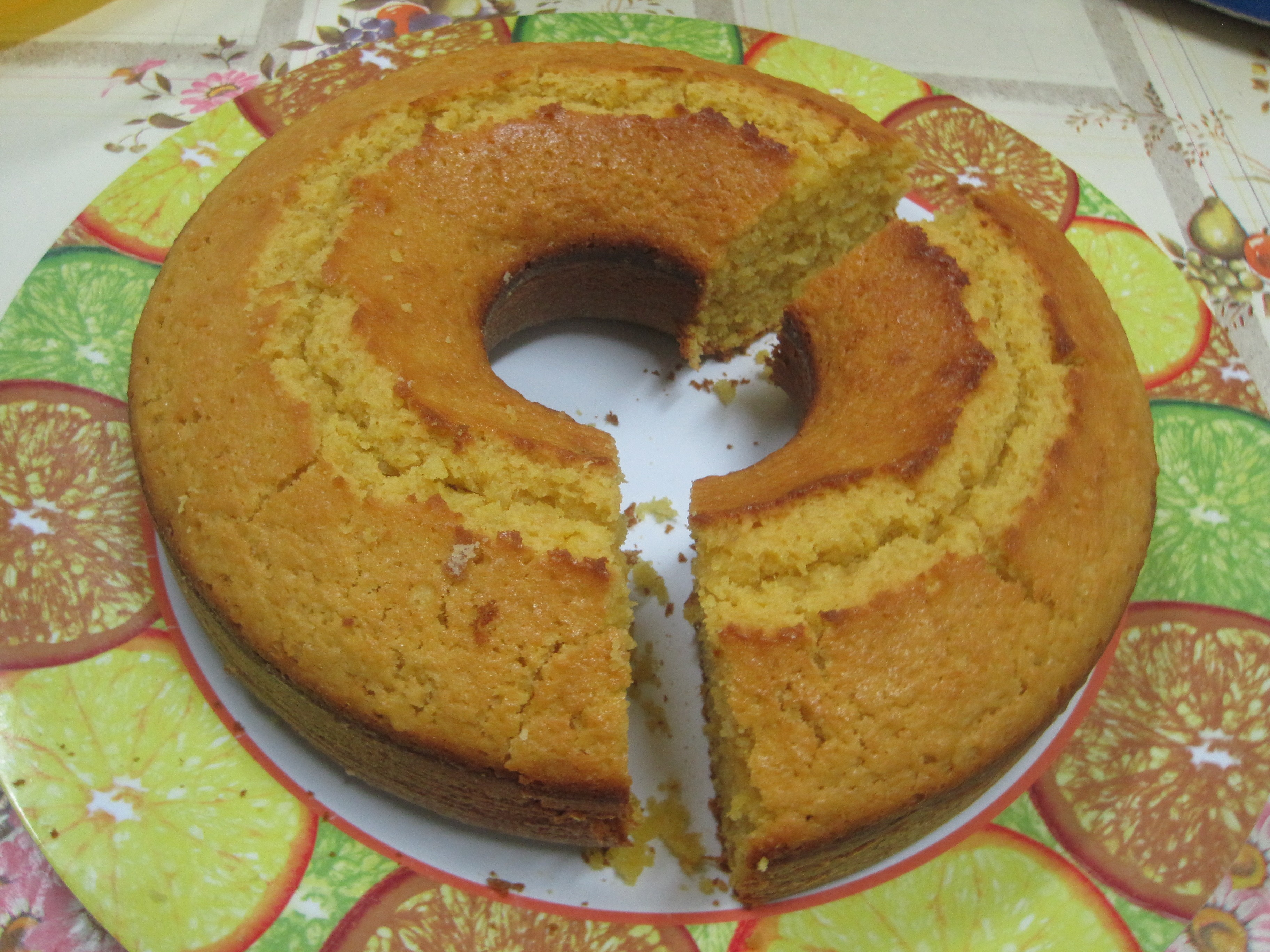 Bolo de Laranja de Navelina