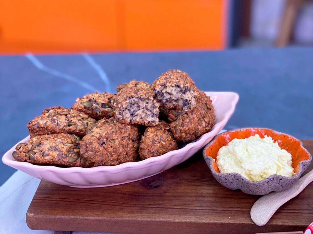 Pão de sementes da Ana Maria Braga
