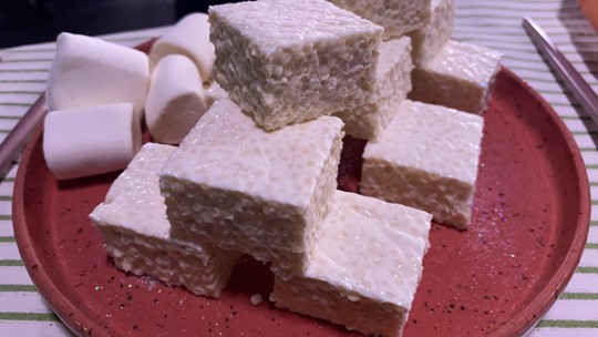 Crocante de marshmallow