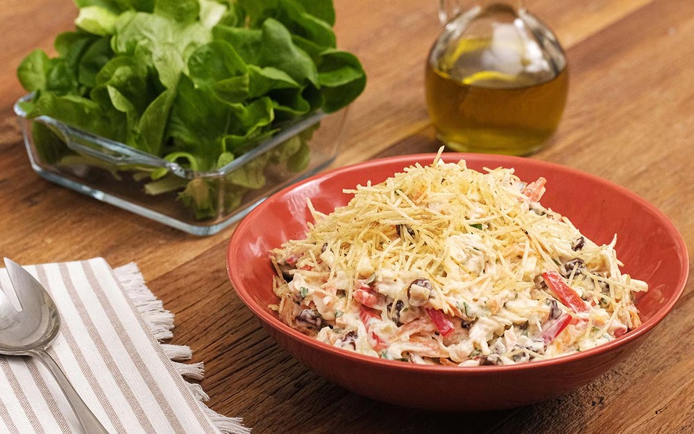 Do clássico ao diferentão: 15 receitas de salpicão para comer o ano todo