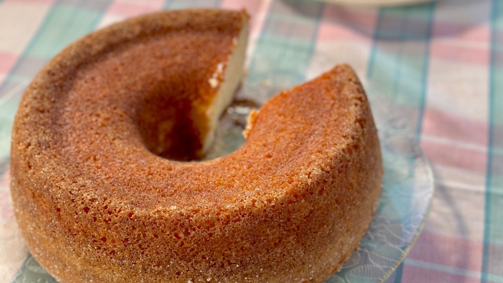 Bolo de arroz cru