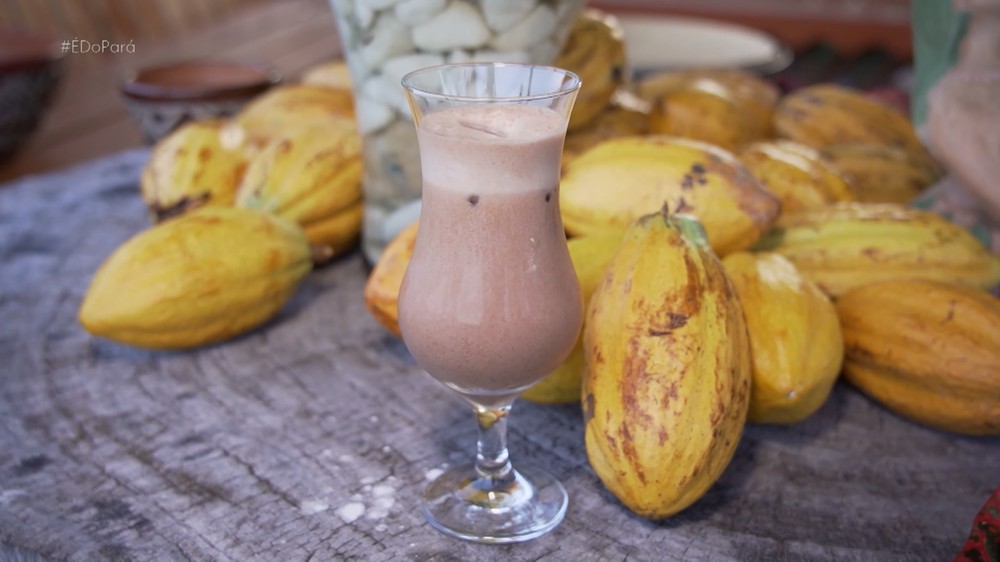 Shake de Cacau com Nibs