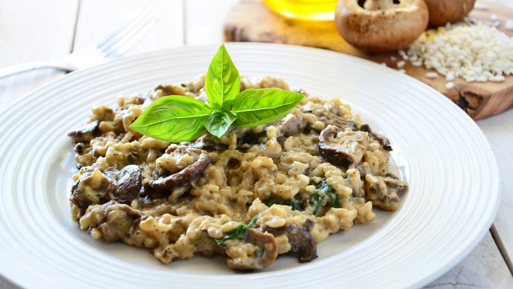 Risoto de cogumelo para o Dia dos Namorados
