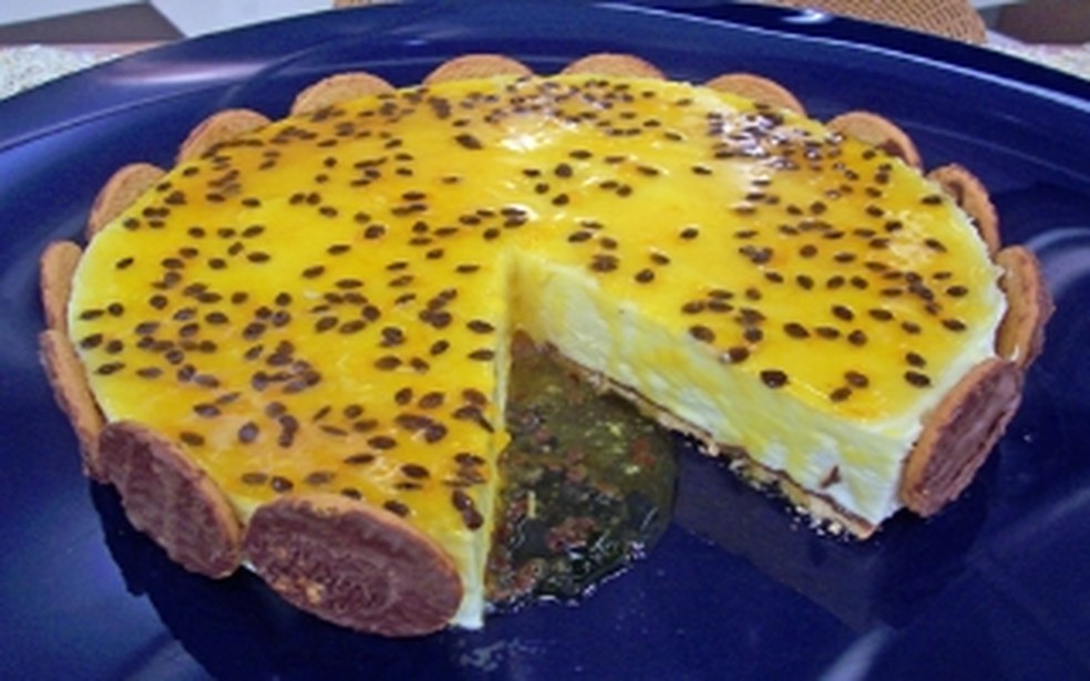 Torta Holandesa de Maracujá