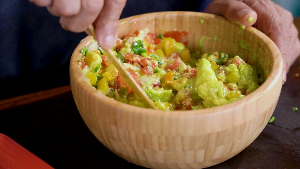 Guacamole — Foto: Reprodução/Churrasqueadas TV Rio Sul