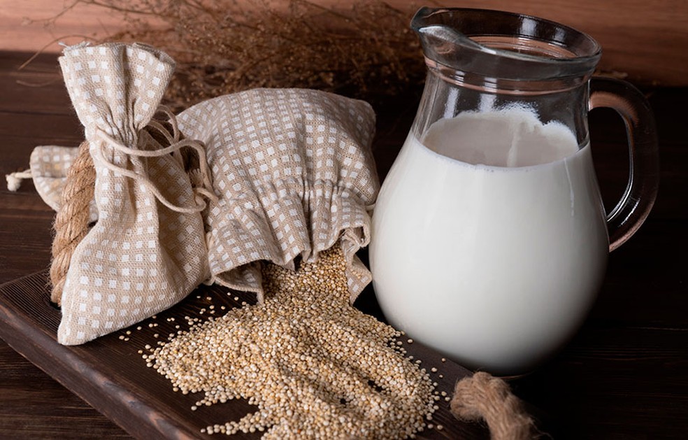 Bebida vegetal de quinoa — Foto: Shutterstock