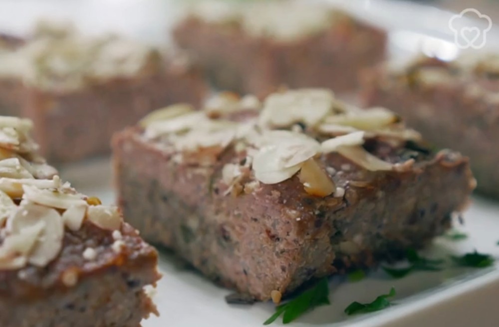 Quibe assado com quinoa low carb