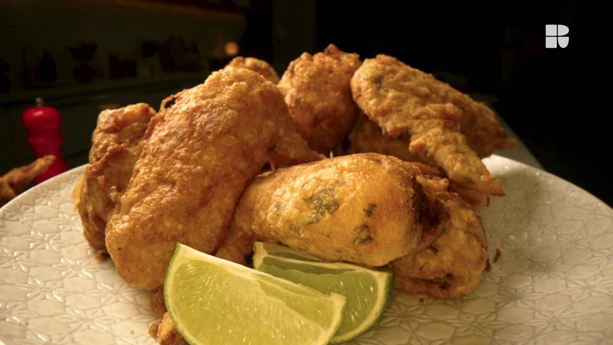 Asinha de frango empanada | Aves | Receitas