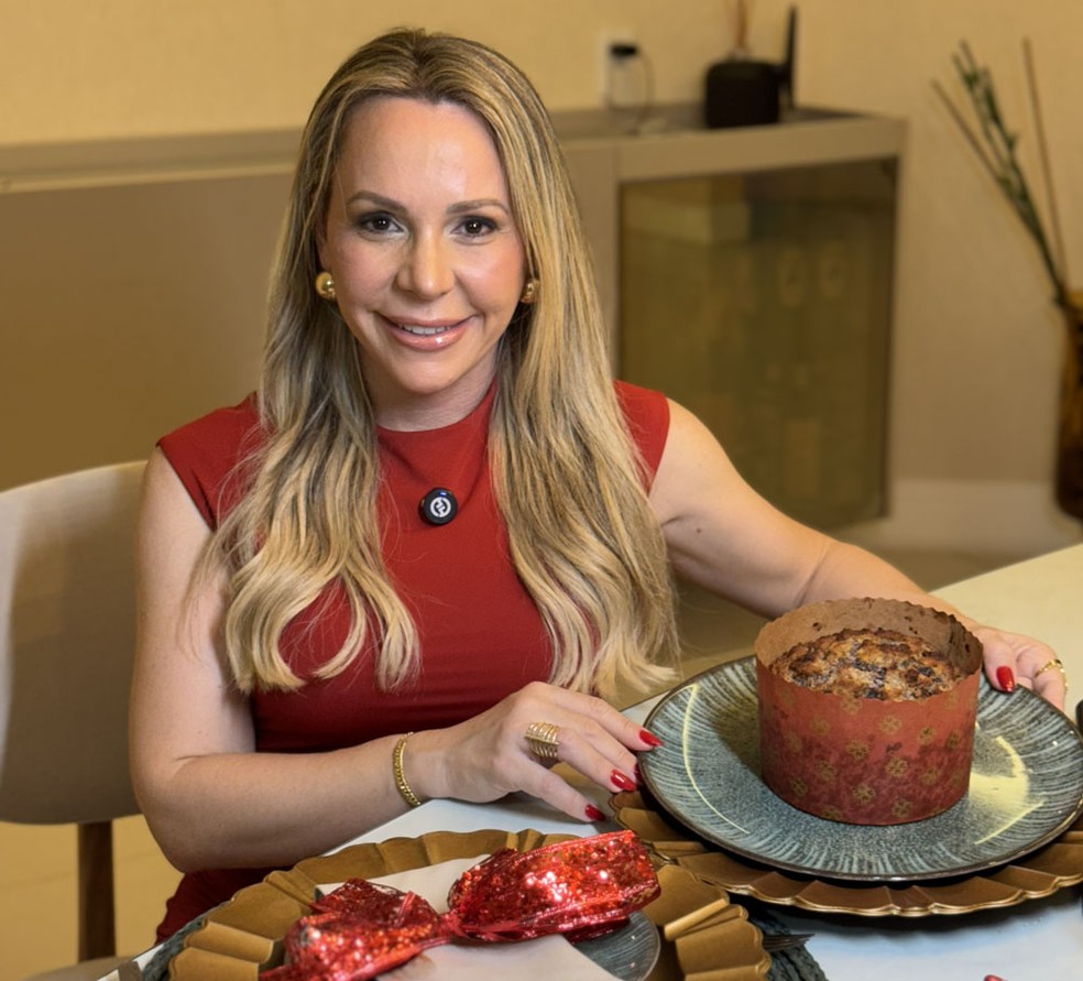 A nutricionista Renata Branco ensina a fazer panetone caseiro low carb