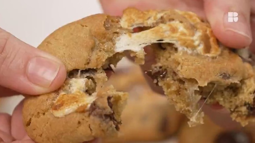 S'mores cookies na air fryer