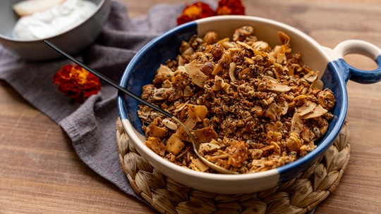 Granola caseira da Laura Miranda