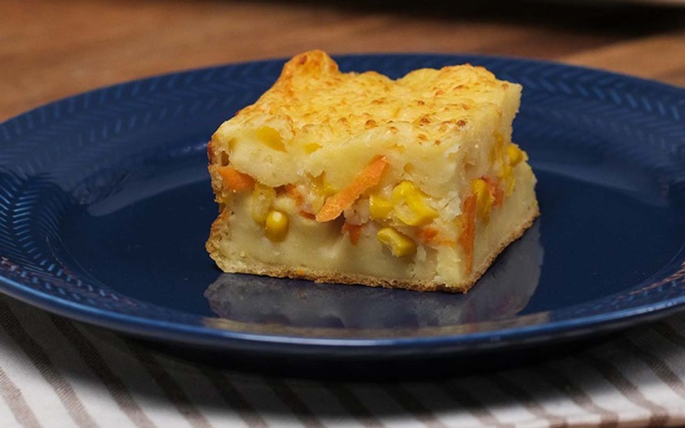 Torta de liquidificador — Foto: Receitas