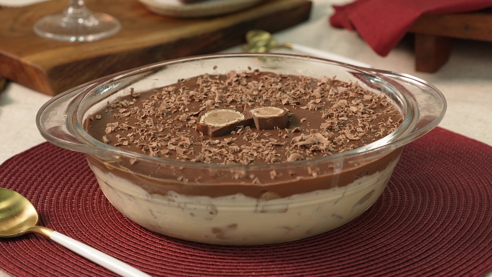 Gelado de bombom — Foto: Receitas