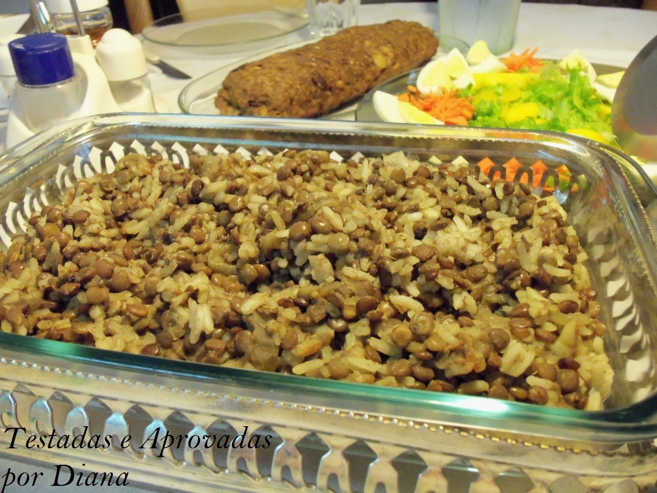 Mjadra ou arroz com lentilha | Receitas