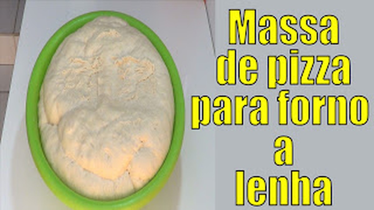 Massa de pizza para forno a lenha e pizzarias | Massas | Receitas