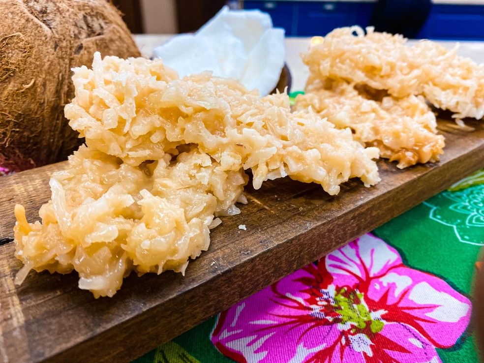 Cocada caseira — Foto: Igor Trípoli/Globo