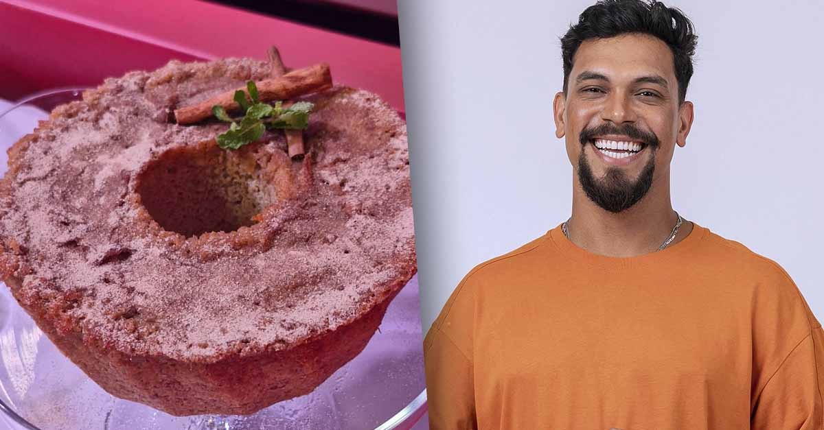 Bolo de banana da mãe do Vinícius do BBB