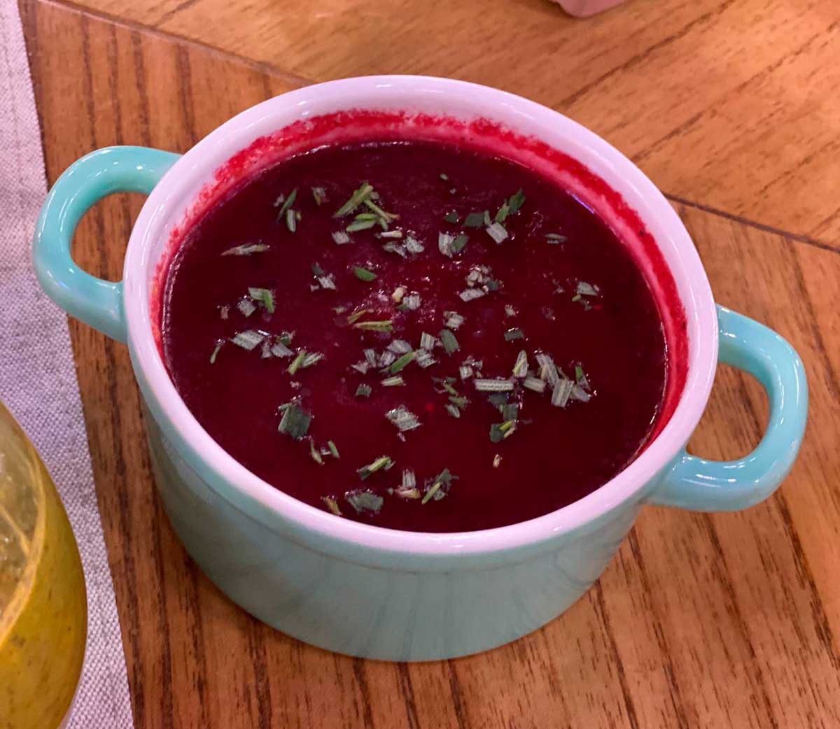 Sopa de beterraba | Receitas