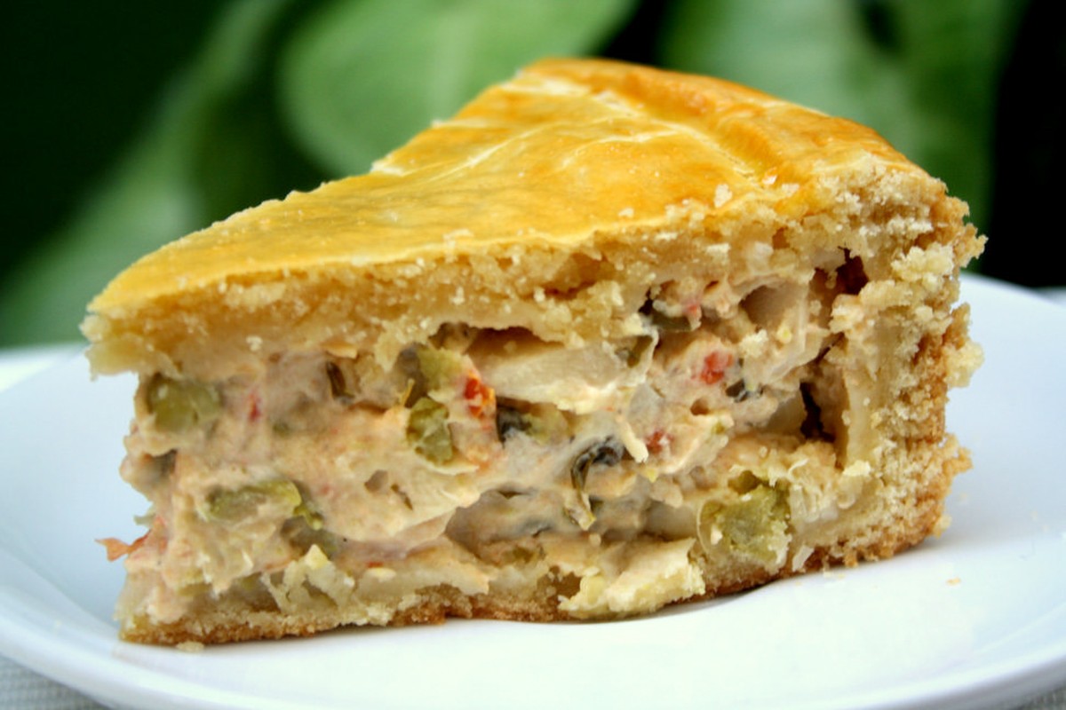 TORTA DE PALMITO COM AZEITONA | Tortas | Receitas