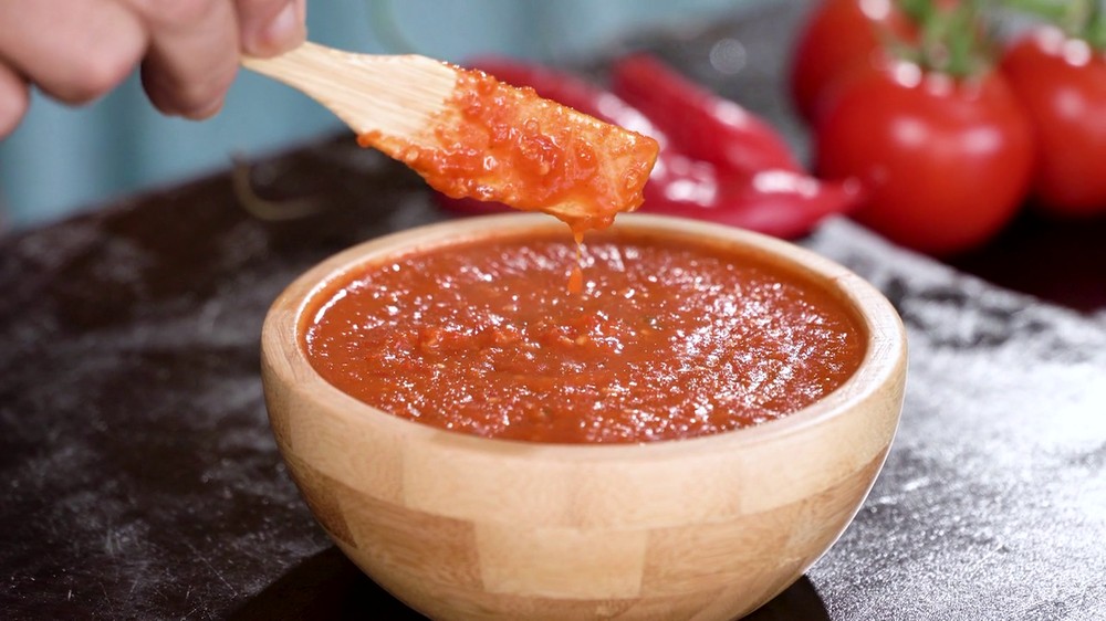 Molho de pimenta biquinho