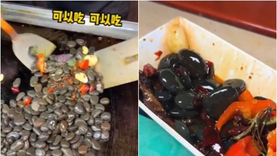 Suodiu: conheça prato chinês com pedras refogadas que é considerado 'mais duro do mundo'