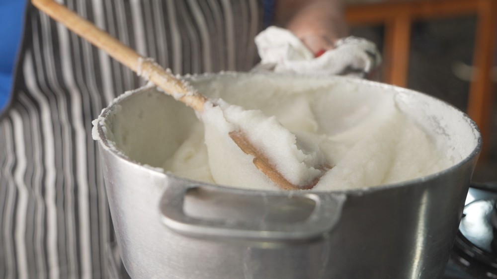 Polenta italiana com apenas 3 ingredientes