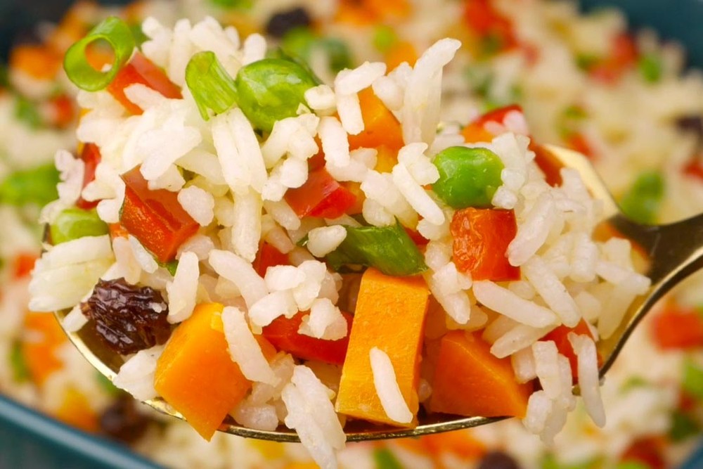 Arroz à grega da Natália Palmegiano
