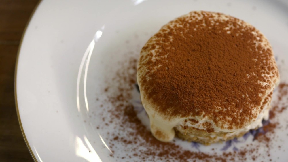 Tiramissu com licor de café