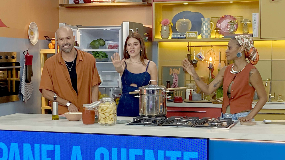 Conchiglione recheado do Lucas Gutierrez