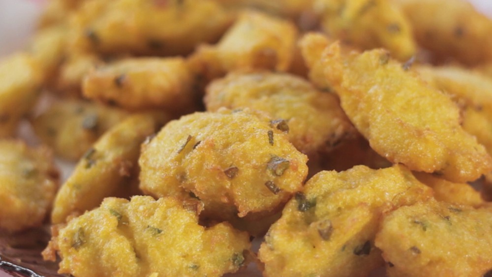 Bolinho de milho verde