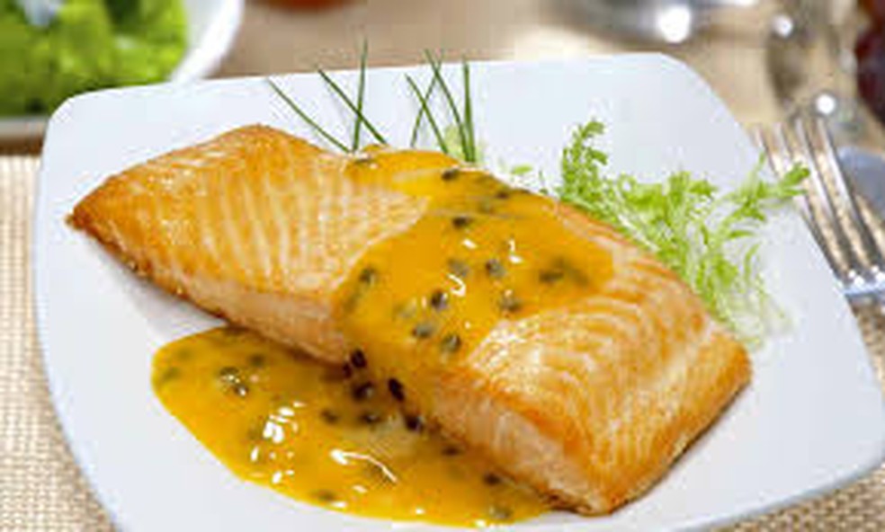 Salmão com Maracujá | Peixes e frutos do mar | Receitas