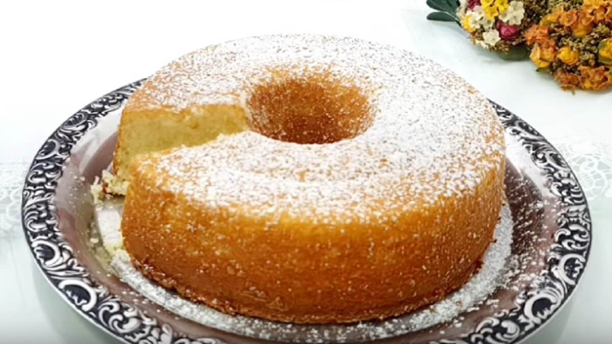 Bolo de arroz no liquidificador | Doces | Receitas
