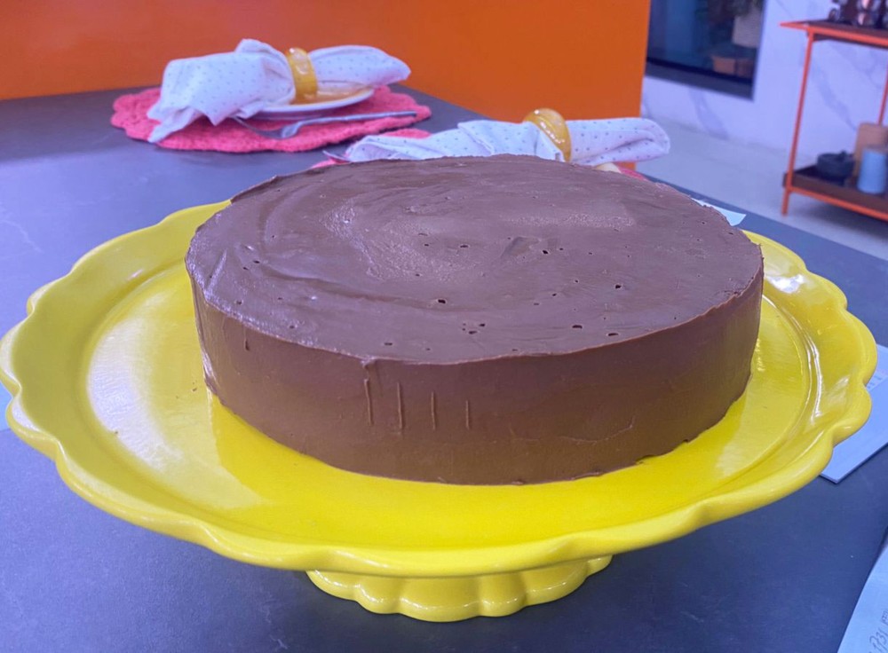 Torta da felicidade de maçã