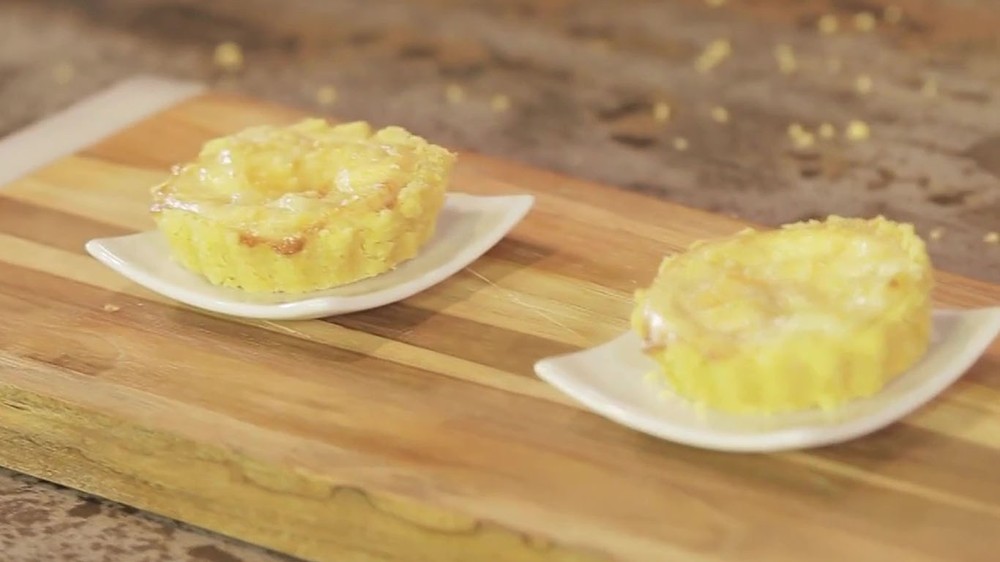 Quiche de cebola e camarão