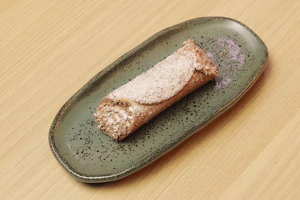 Cannoli de cappuccino