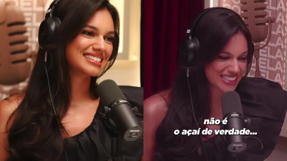 Alane Dias, do BBB 24, fala sobre costume paraense de comer a fruta em podcast