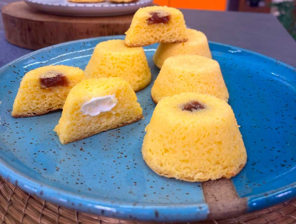 Bolo de fubá escaldado