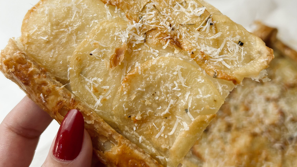 Galette de batata da Bella Nogueira