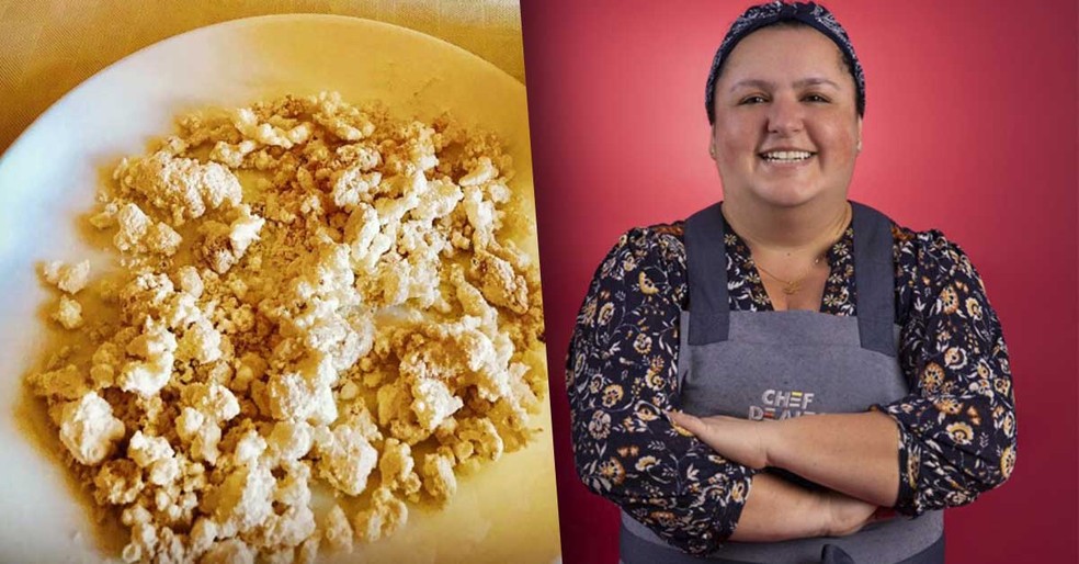 Pirim pom pom da Iara, do Chef de Alto Nível — Foto: Reprodução/Instagram; Globo/Beto Roma