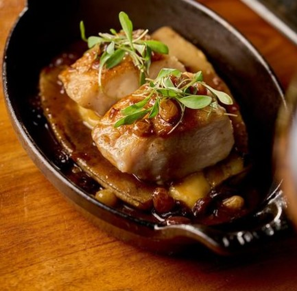 Peixe com banana e purê de batata-baroa do Claude Troisgros
