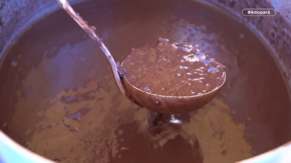 Mingau de açaí