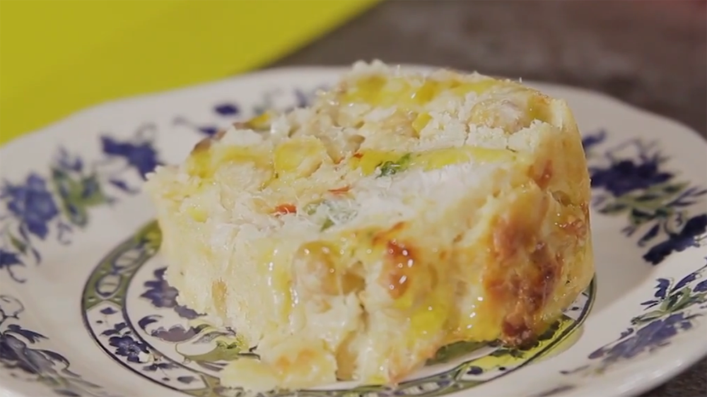 Torta rápida de bacalhau