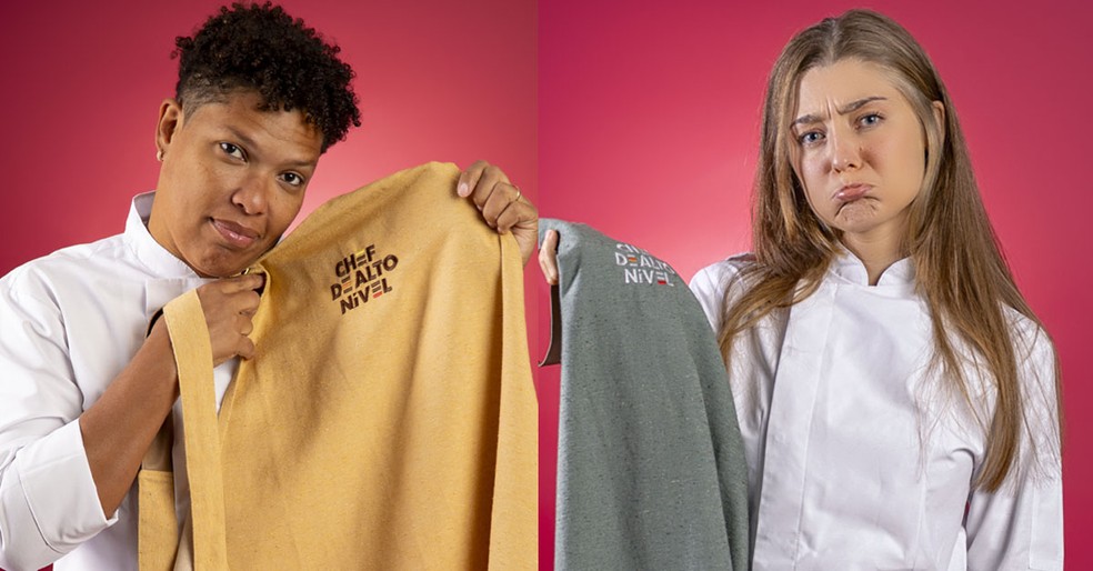 Flan e Luiza são eliminadas do Chef de Alto Nível — Foto: Globo/Beto Roma