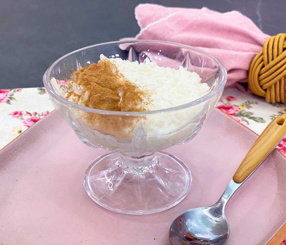 Arroz-doce de micro-ondas