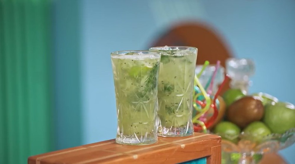 Pierrot: drink refrescante com kiwi