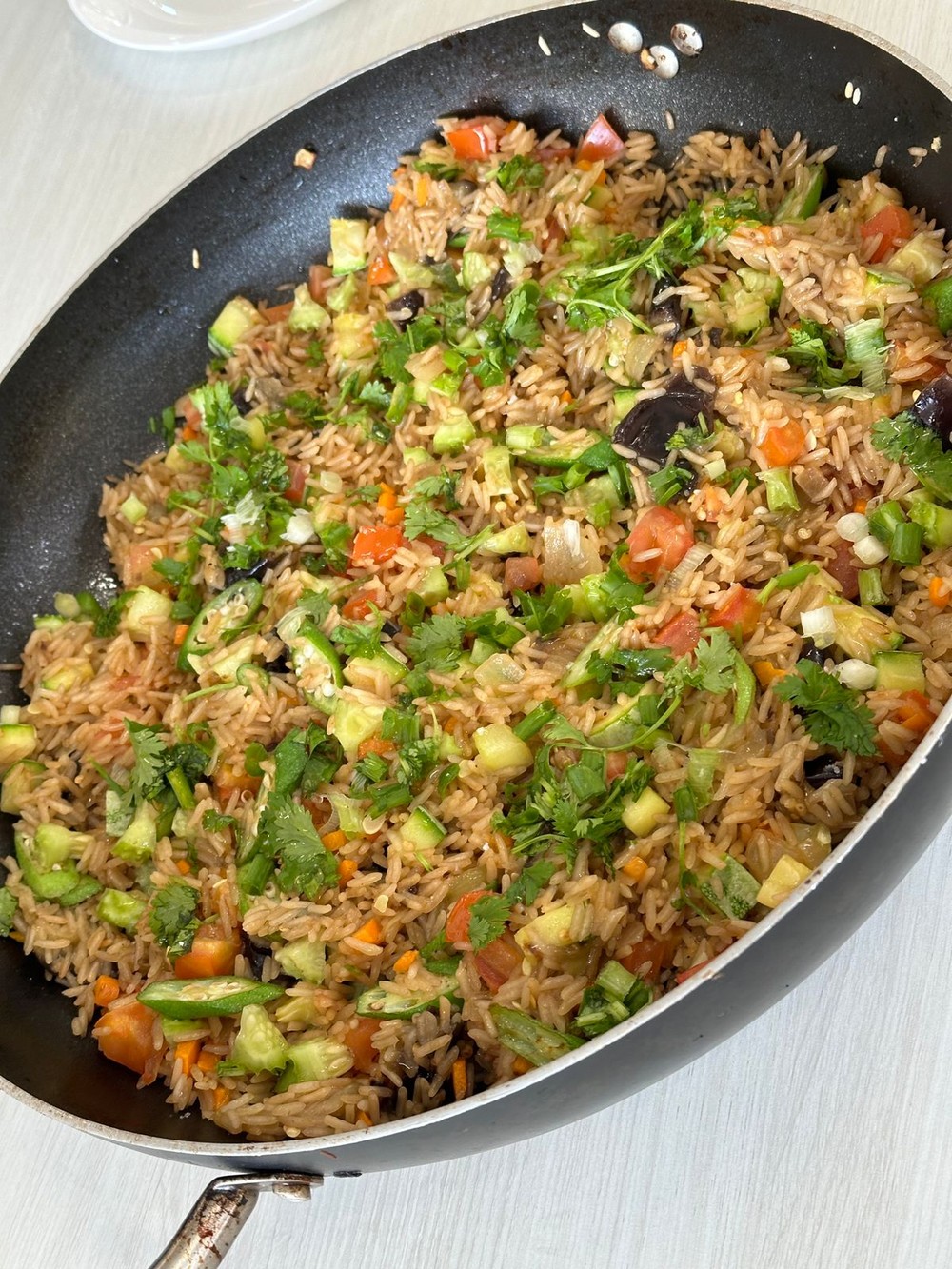 Arroz maria isabel vegana